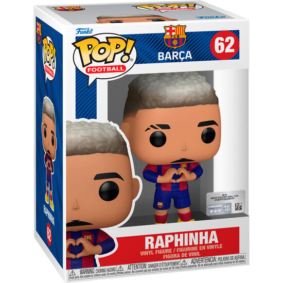 FIGURA POP FOOTBALL FC BARCELONA RAPHINHA image 1