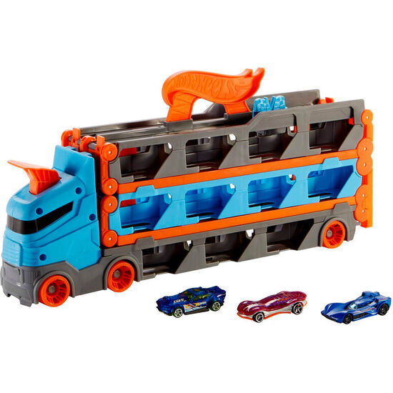 CAMION TRANSPORTE CONVERTIBLE HOT WHEELS image 1