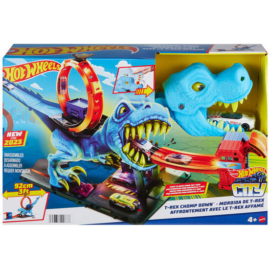 PISTA MORDIDA DE T-REX HOT WHEELS image 0