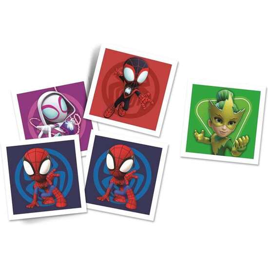 JUEGO MEMO SPIDEY AND HIS AMAZING FRIENDS 48 CARTAS. image 1