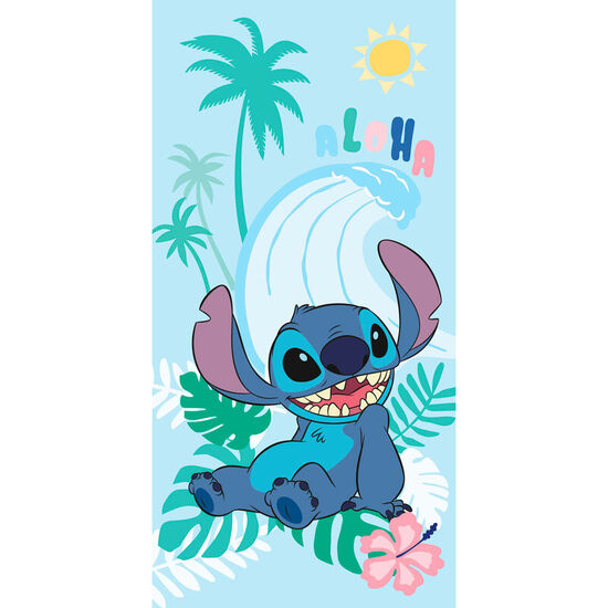 TOALLA STITCH DISNEY MICROFIBRA image 0