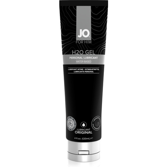 JO FOR MEN H2O GEL LUBE 120ML image 0