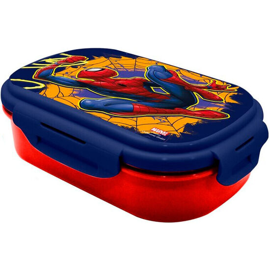 SANDWICHERA + CUBIERTO SPIDERMAN MARVEL image 1