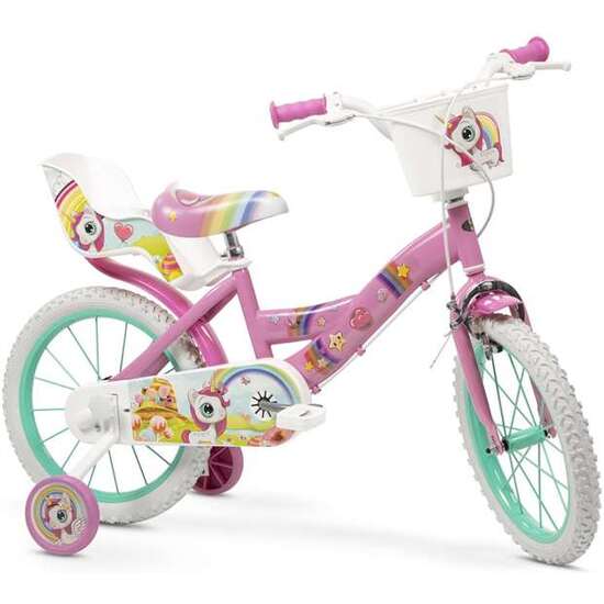 BICICLETA UNICORNIO 16" (5/8 AÑOS) image 0