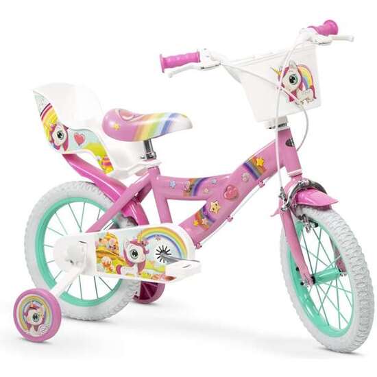 BICICLETA UNICORNIO 14" (4/6 AÑOS) image 0