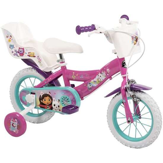 BICICLETA GABBY DOLLHOUSE 12" (3/5 AÑOS) image 0