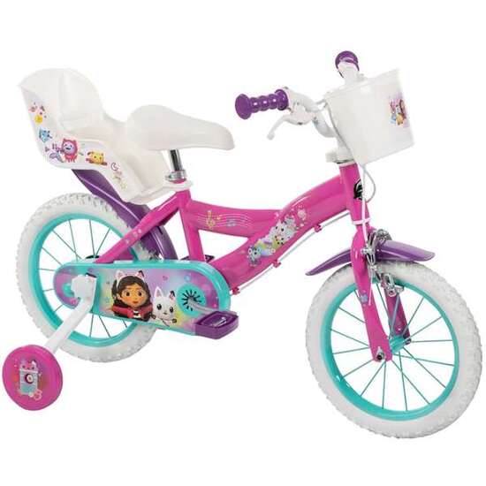 BICICLETA GABBY DOLLHOUSE 14" (4/6 AÑOS) image 0