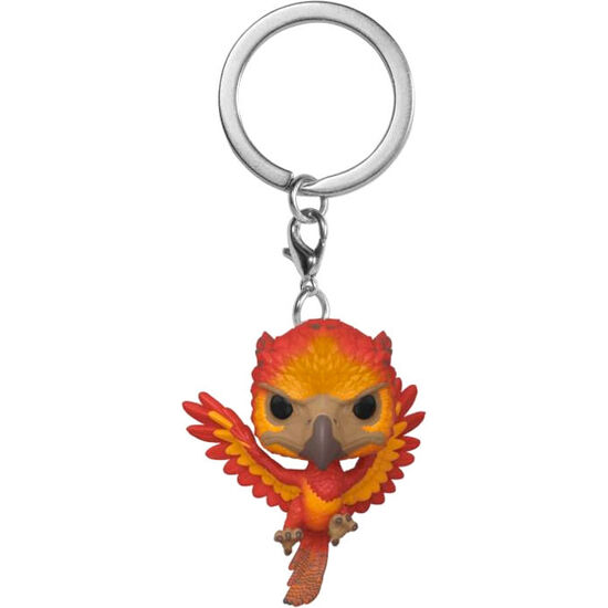 LLAVERO POCKET POP HARRY POTTER FAWKES image 1