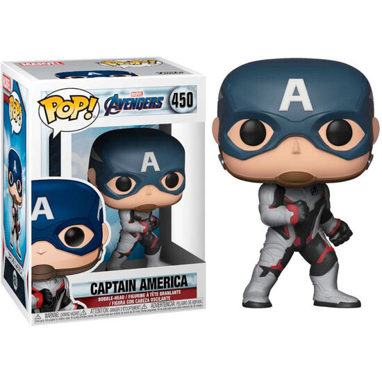 FIGURA POP MARVEL AVENGERS ENDGAME CAPTAIN AMERICA image 0