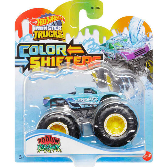 COCHE COLOR SHIFTERS MONSTER TRUCKS HOT WHEELS SURTIDO image 1