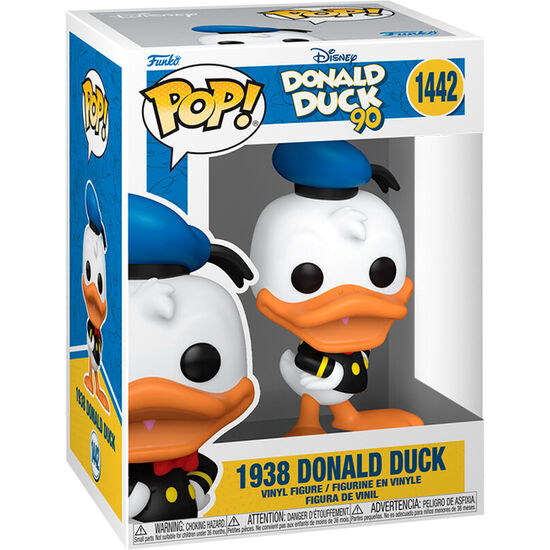 FIGURA POP DISNEY 90TH ANNIVERSARY PATO DONALD 1938 image 0