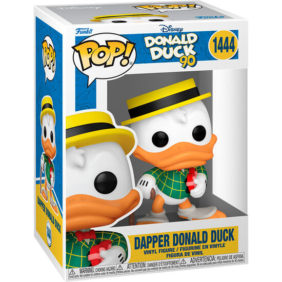 FIGURA POP DISNEY 90TH ANNIVERSARY DAPPPER DONALD DUCK image 1