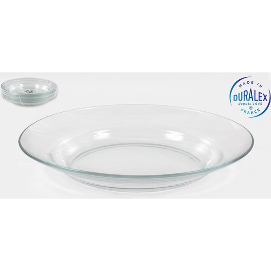 $ PLATO HONDO TRANSP. 23CM LYS image 0