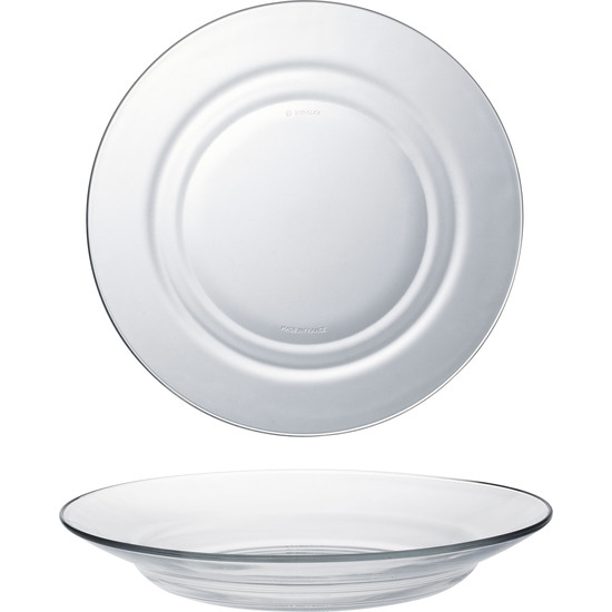 $ PLATO HONDO TRANSP. 23CM LYS image 1