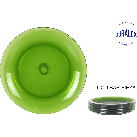 $ PLATO LLANO 23.5CM VERDE LYS image 0