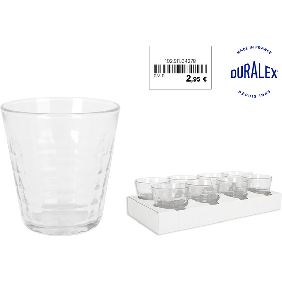 $ VASO TRANSP. 27.5CL PRISME image 0