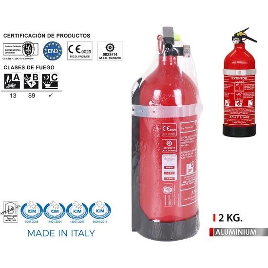 EXTINGUISHER 2KG ANAF image 0