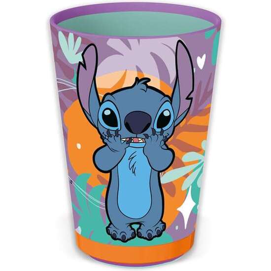 VASO ANTIVUELCO STITCH ALOHA 470 ML. image 1