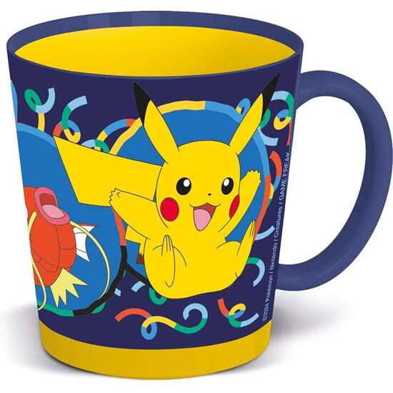 TAZA ANTIVUELCO POKEMON DOOBLE GRIP 410 ML image 0