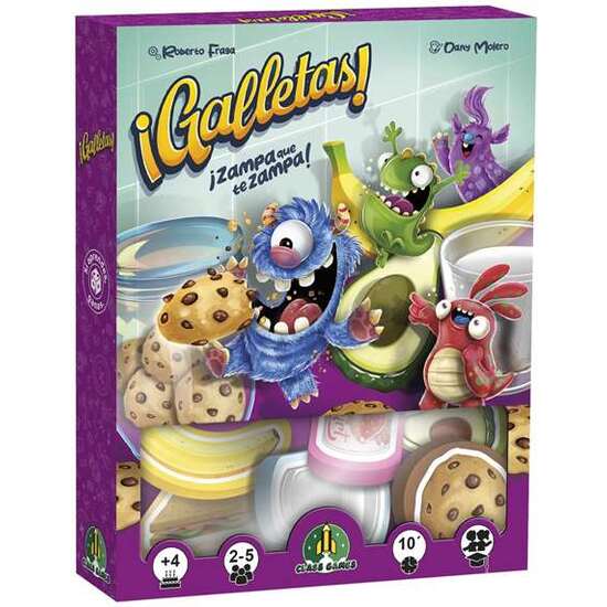 JUEGO GALLETAS. ZAMPA QUE TE ZAMPA! ¡QUE NO TE QUITEN TU ALIMENTO FAVORITO O PERDERÁS LA PARTIDA! image 0