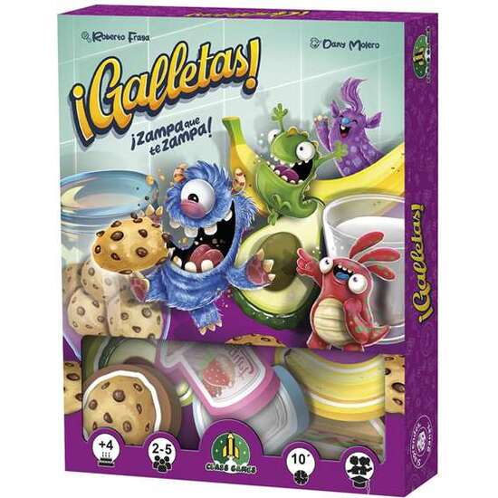 JUEGO GALLETAS. ZAMPA QUE TE ZAMPA! ¡QUE NO TE QUITEN TU ALIMENTO FAVORITO O PERDERÁS LA PARTIDA! image 1