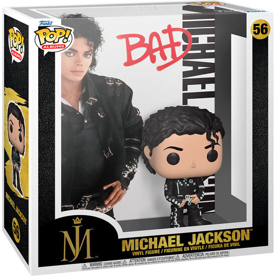 FIGURA POP ALBUMS MICHAEL JACKSON BAD image 1