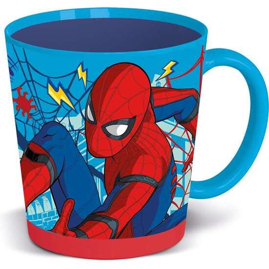 TAZA ANTIVUELCO SPIDERMAN DIMENSION 410 ML. image 0