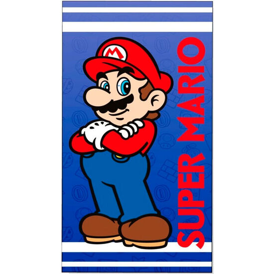 TOALLA SUPER MARIO BROS ALGODON image 0