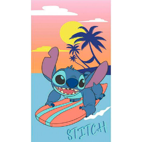 TOALLA STITCH DISNEY MICROFIBRA image 0