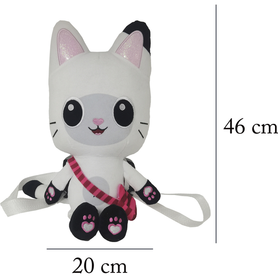 MOCHILA PELUCHE PANDY LA CASA DE MUÑECAS DE GABBY 24CM image 6