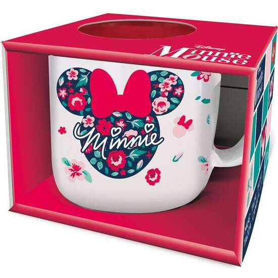 TAZA CERAMICA DESAYUNO MINNIE MOUSE GARDENING. EN CAJA DE REGALO. 400 ML. image 0