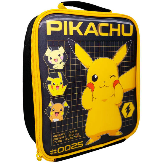 BOLSA PORTAMERIENDAS LENTICULAR PIKACHU POKEMON TERMICA image 1