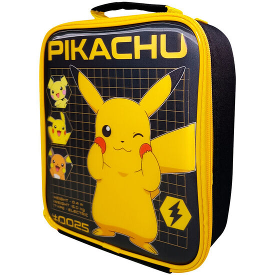 BOLSA PORTAMERIENDAS LENTICULAR PIKACHU POKEMON TERMICA image 2