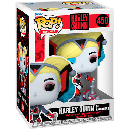 FIGURA POP DC COMICS HARLEY QUINN APOKOLIPS image 1