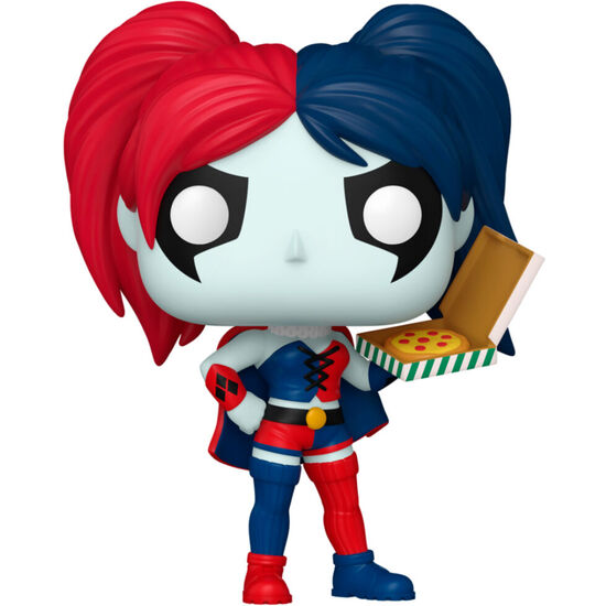FIGURA POP DC COMICS HARLEY QUINN WITH PIZZA image 0