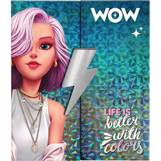 PALETA DE MAQUILLAJE WOW GENERATION CON 10 SOMBRAS, COLORETE E ILUMINADOR image 0
