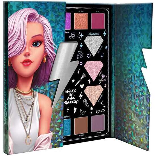 PALETA DE MAQUILLAJE WOW GENERATION CON 10 SOMBRAS, COLORETE E ILUMINADOR image 1