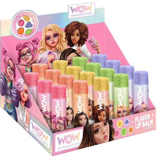 BALSAMO LABIAL DE SABORES WOW GENERATION  - MODELOS SURTIDOS image 1