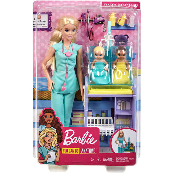 MUÑECA DOCTORA DE BEBES BARBIE image 0