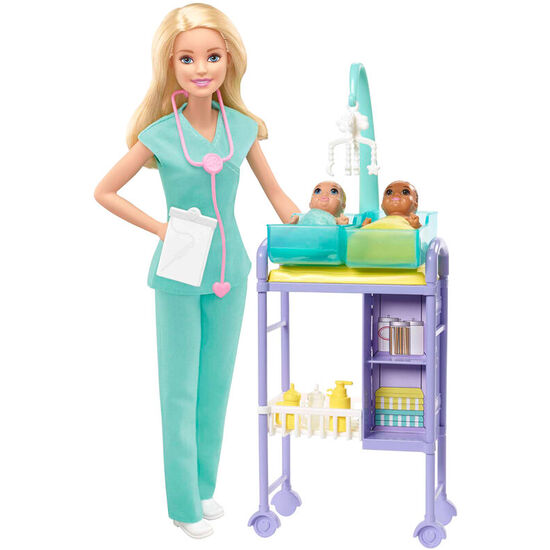 MUÑECA DOCTORA DE BEBES BARBIE image 1