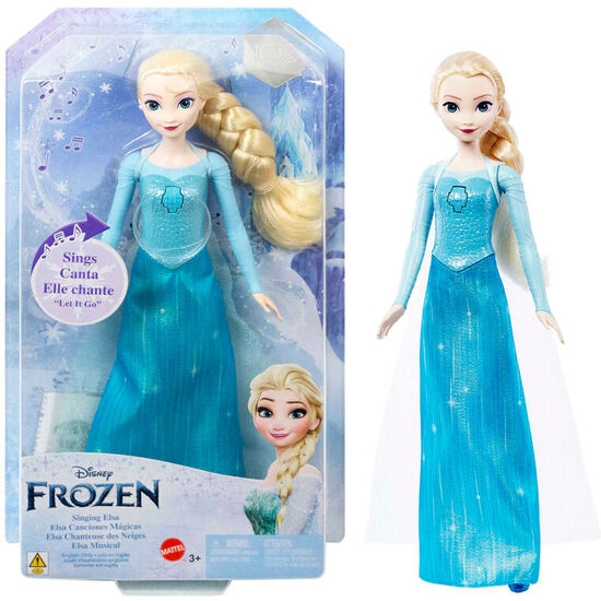 MUÑECA CANTARINA ELSA FROZEN DISNEY image 1