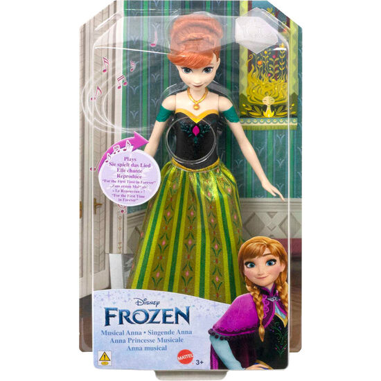 MUÑECA MUSICAL ANNA FROZEN DISNEY image 0