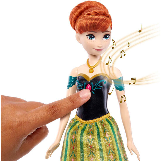 MUÑECA MUSICAL ANNA FROZEN DISNEY image 3