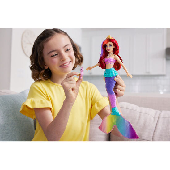 MUÑECA ARIEL DIVERSION NADANDO LA SIRENITA DISNEY image 2