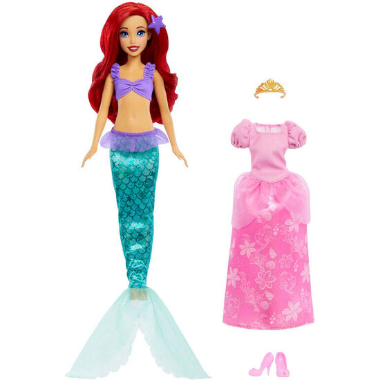 MUÑECA ARIEL SIRENA A PRINCESAS LA SIRENITA DISNEY image 1