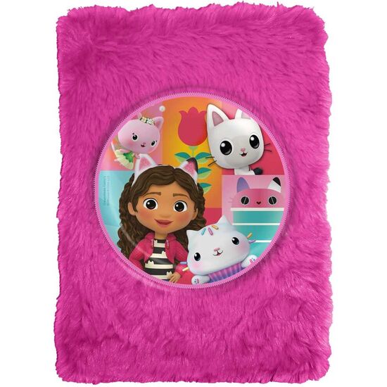 CUADERNO PELUCHE LA CASA DE MUÑECAS DE GABBY image 1