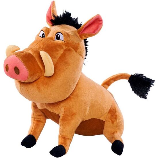 PELUCHE PUMBA EL REY LEON DISNEY 25CM image 0