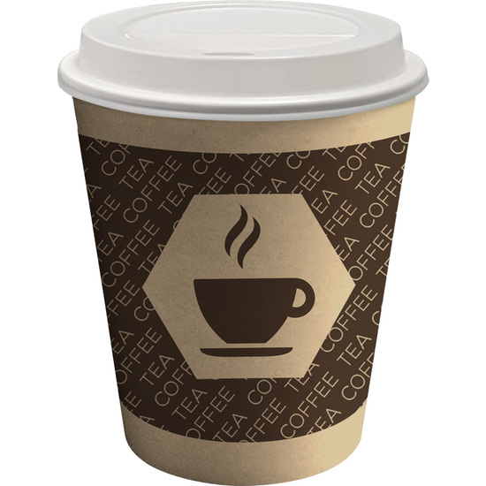 SET-12 VASO CART. CAFE C/T AGUJ 120 ALGON image 0