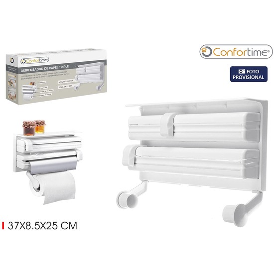 DISPENSADOR ALUMINIO-FILM-PAPEL ABS CONFORTIME image 1