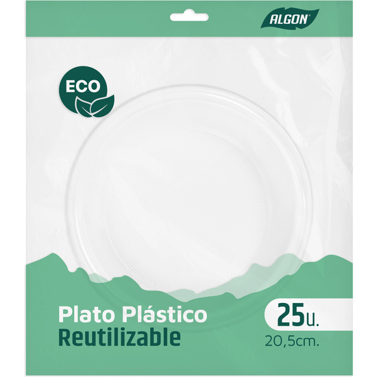 SET-25 PLATO H/RED.PLAST.ECONO.20.5 ALGON image 0